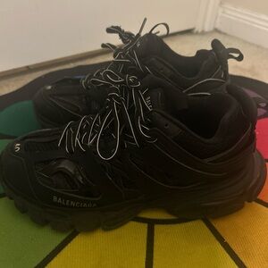 Balenciaga Black Athletic Sneakers